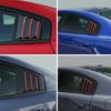 Pre Dodge Charger 2011-2021 Zadné bočné okenné lamely ABS plast 1 pár Auto tienidlo proti slnku Ochrana proti dažďu Jednoduchá montáž