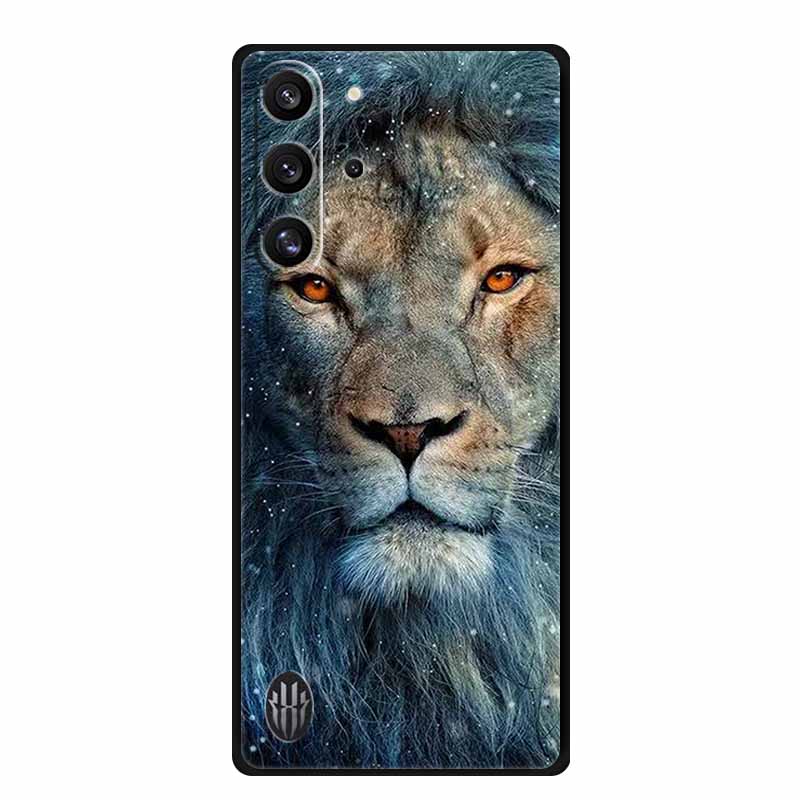 Für ZTE nubia Red Magic 10 Pro 5G Hülle Tiere Weiches Silikon TPU Handyhüllen Rückseite für REDMAGIC 10 Pro+ Mode Wolf Fundas