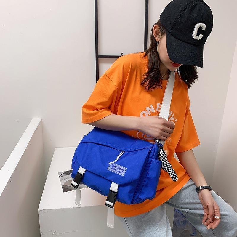 Fashion Unisex Large Capacity Shoulder Bag Japanese Harajuku Bag Teenage Student