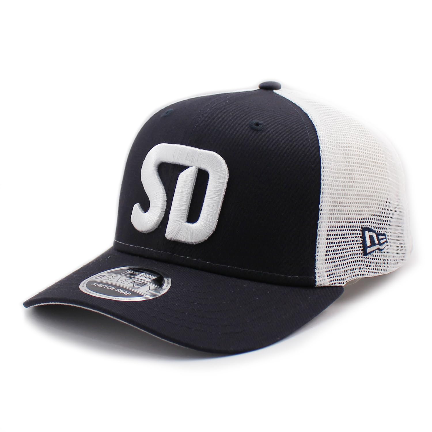 

New Era 9SEVENTY Stretch Snapback San Diego FC MLS Mesh Stretch Snapback Navy Cap, Cap, 970SS,