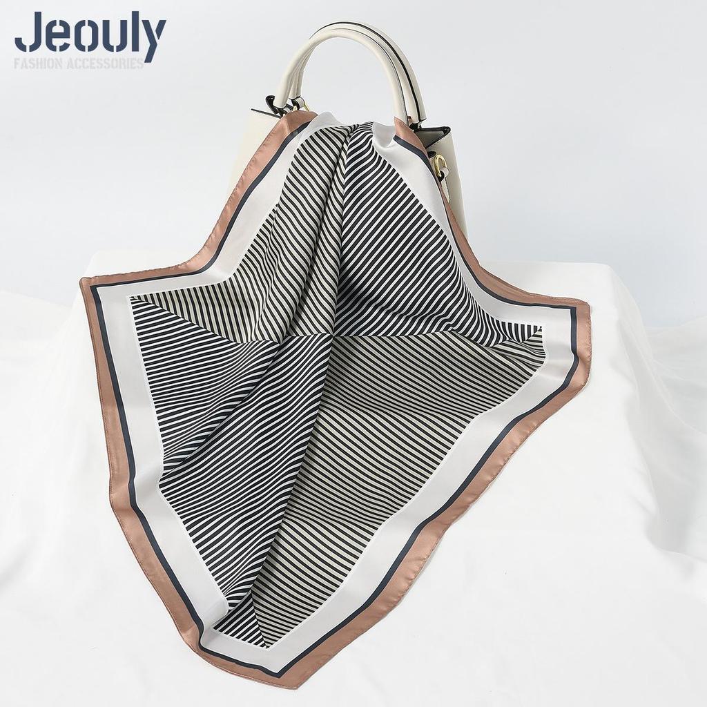 Cross-Border 70cm Silk Cashew Print Scarf - Autumn/Winter Women's Fashion Headscarf