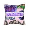 Katseye Kpop Music  Pillow Cover  Custom Cushion Cover Fashion Pillow Case For Sofa Bedroom Home Decor