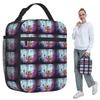 Slugcat Rain World Game Insulated Lunch Bag for Women Office Cooler Thermal Food Box Tote Portable Lunch Boxes Container