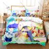 Gourmet Isekai Manga Tondemo Skill De Isekai Hourou Meshi Art Print Bedding Set 3in1 1 Duvet Cover 2 Pillowcases Soft Household