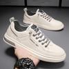 Summer Men's Shoes New Breathable Little White Shoes Men's Trendy Versatile Platform Sports Shoes Casual Flat Shoes Trendy Shoes
