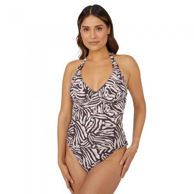 Gorgeous Womens/Ladies Zebra Print Non-Padded Tankini Top