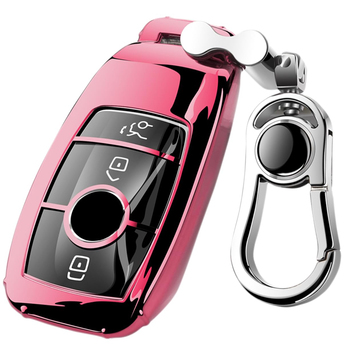 

[PELKERDR] Benz Key Case A B Class C Class E Class S Class CLS серебряный