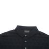 Emporio Armani FW23 Solid Color Casual Short Sleeve Polo Shirt Men Tops Dark-Blue 6R1F87-1JGYZ-09N6