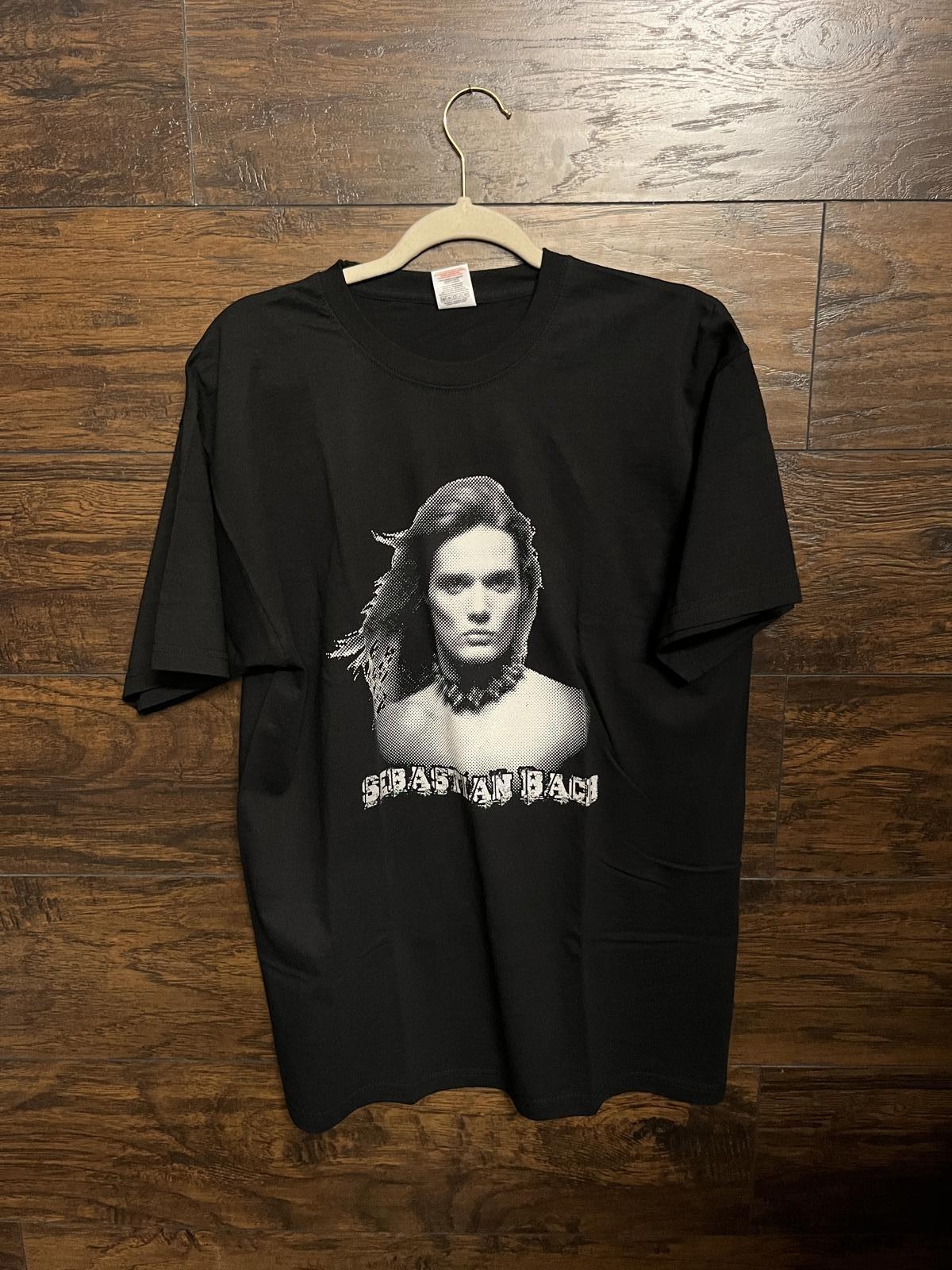 y2k Skid Row Sebastian Bach Shirt -Bach in the Saddle Tour L XXXL