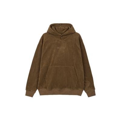 Jordan Felpa con cappuccio con logo tinta unita da uomo marrone DV1572-385