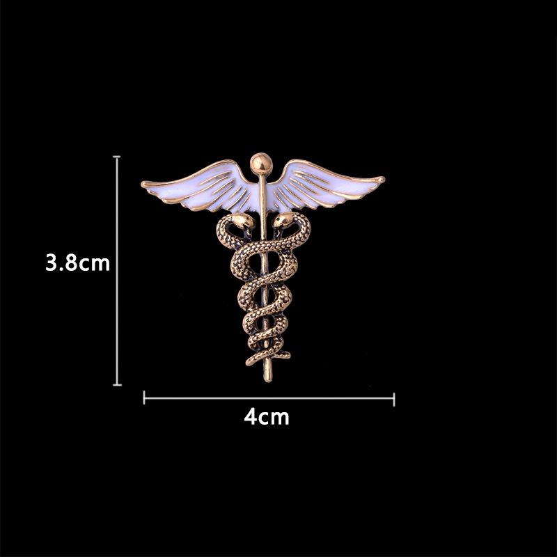 Collar Clothing Rod Angel Wings Badge Snake Corsage Accessories Jewelry For Men Women Vintage Animal Brooch Pins Gift