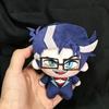 Neueste 10cm Plüsch Cosplay Animation Hotel Hazbin Charakter 3V Vox Alastor Plüschtiere Schlüsselanhänger Tasche Anhänger Anime Plüschtier Puppe