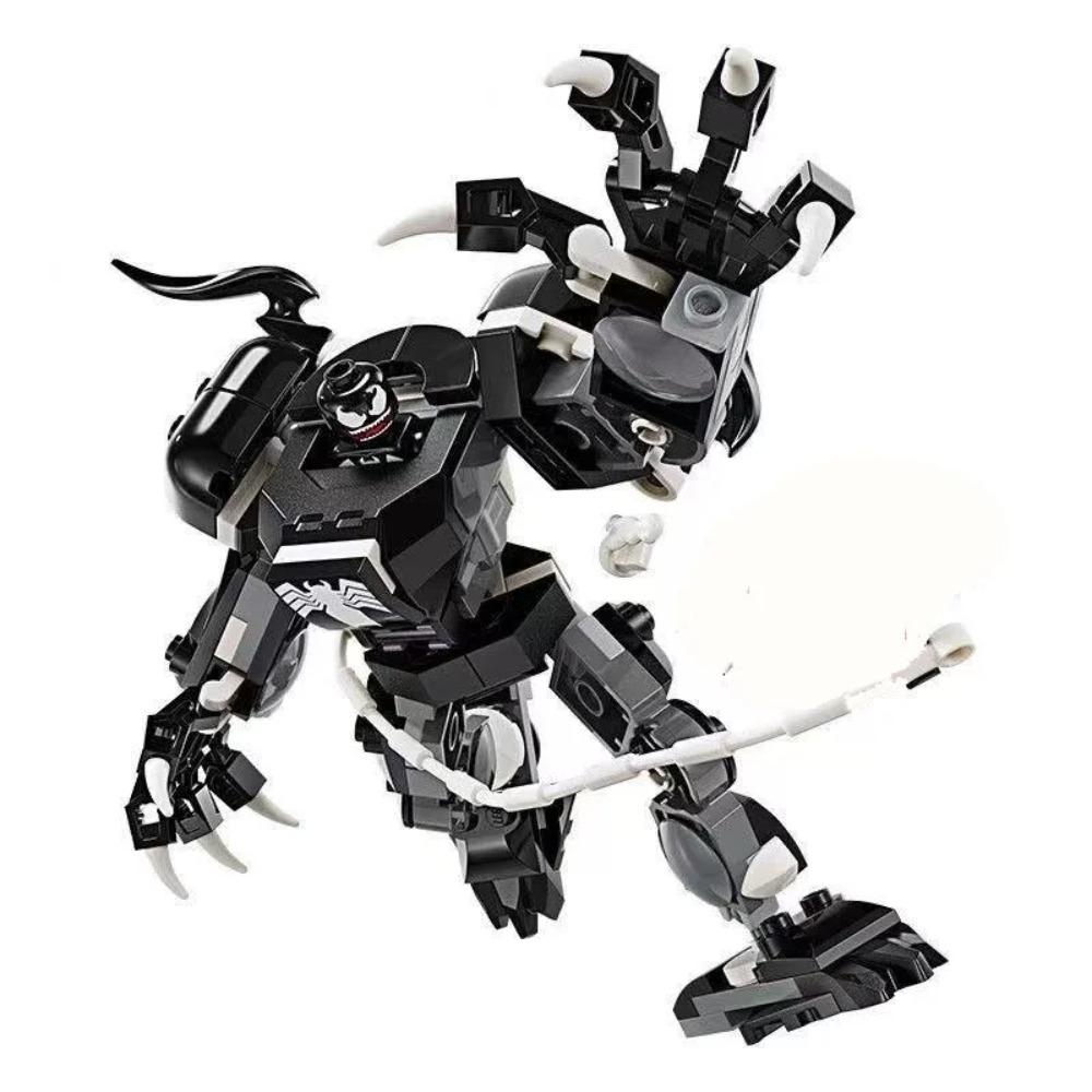 Heiß Superhelden Actionfigur Baustein Spiderman Miles Iron Man War Machine MOC Zusammenbau Baustein Spielzeugmodell für Kinder