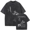 Washed Vintage Rapper Don Toliver Hardstone Psycho Album Print T Shirts Unisex Women Fashion Hip Hop Oversized Tshirts Streetwear