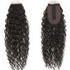 Synthetic Kinky Curly Deep Wave Hair Bundles 4PCS With Lace Closure 22-24 Inch 260g High Temperature Fiber Hair Extensions Weave