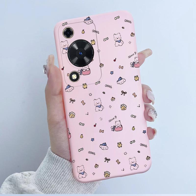 Handyhülle für Huawei Nova Y72 Hüllen 6,75" Niedliche Panda-Astronauten-Abdeckung für Huawei Enjoy 70 NovaY72 MGA-LX3 Weiche Silikonhülle