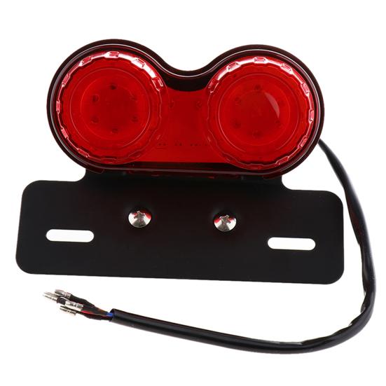 Direct Replacement License Plate Light Practical Efficient Super Bright Universal Motorcycle LED Taillight