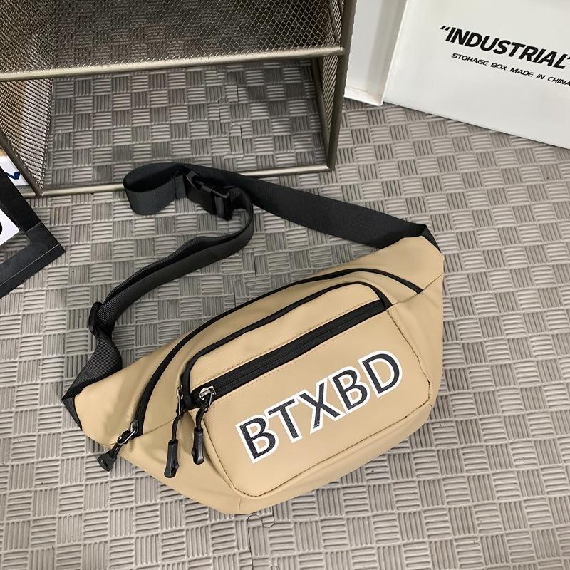 

Bag Handbag Crossbody Underarm Bag Polyester Large Capacity Travel Color Solid хакі