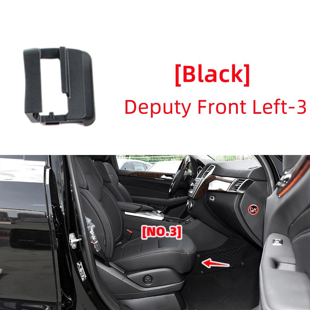 Seat Track Cover Rail Trim Front Left Right for Mercedes-Benz GLE W166 GLS W292 Black 1669190500 1669190800