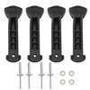 4 Piece Hood Strap Panel Latch Kit for SKI DOO REV MXZ GSX GTX Models OEM 517302448 622323 ABS Material Strong Lock