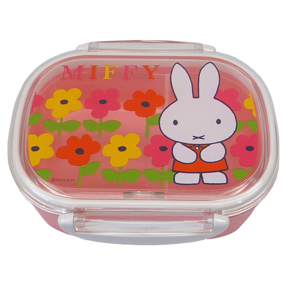 

Square Miffy Lunch Box 270ml Pink Dick Bruna [043690] розовый