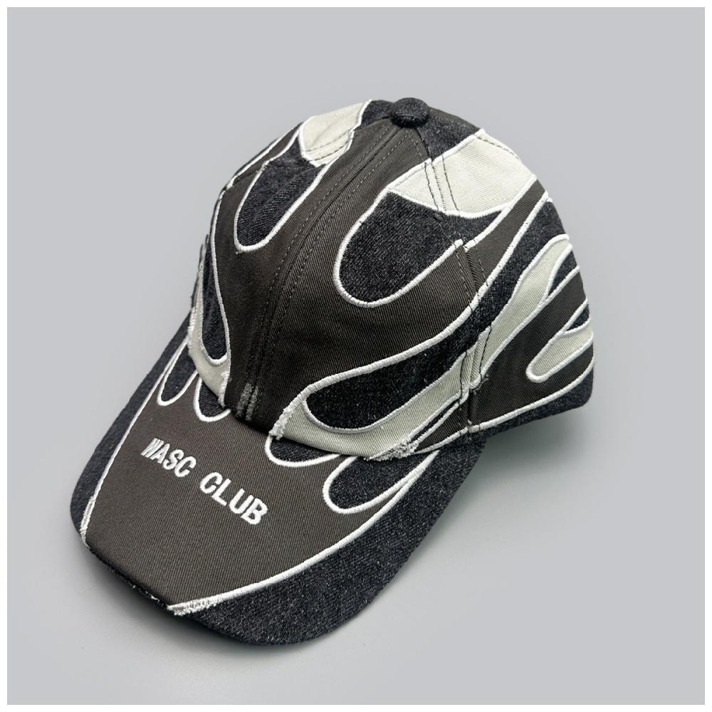 Chapéu de Indústria Pesada Alta Qualidade 6 Painéis Algodão Bordado Unissex Boné de Beisebol Unissex Proteção Solar Colorblock Personalizado Hip-Hop