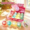 Glitter Squeezable Stress Balls Soft Stretchy Texture Desk Fidget Toys for Kids Adults Office Work Pressure Relief