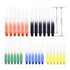 3Pcs 2Ba Thread Plastic Nylon Soft Tip Darts Shafts Color Transparent Gradient Darts Stems Diy Dart Accessories