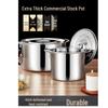 SIFAR Commercial Stainless Steel Pot with Lid