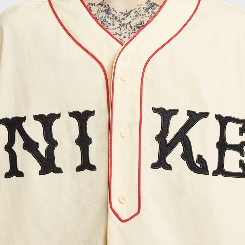 Nike Shirts Men's Beige V Neck Moderate IF2230-113