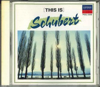 

CD VARIOUS - This Is Schubert POCL2309 POLYDOR Japan Classical Used