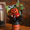 Gotické Halloweenské Dýňové Dekorace Dýňový Design Umělé Květinové Rekvizity Párty Rekvizity