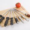 Stainless Steel Knife Sharpening Steel with Handle - Kitchen Tool for Blade Maintenance