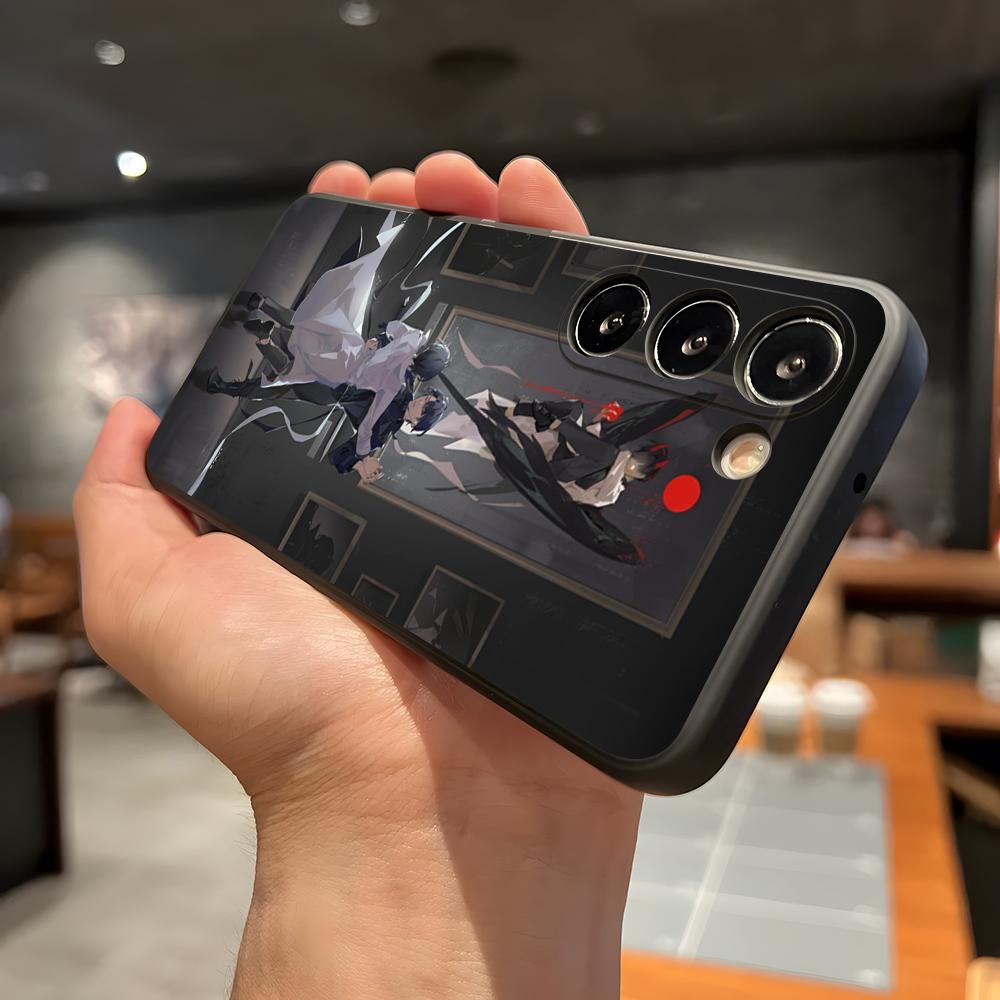 

O-Omniscient Reader Viewpoint Phone Case For Samsung A56 A36 A26 A16 A15 A25 A35 A55 A14 A34 A24 A54 Black Soft Shell Samsung A24 4G