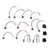 UTV Turn Signal Kit Flasher Relay Harness DC12V UTV Rocker Switch Turn Signal Kit Replacement for