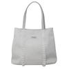 New solid color simple large capacity shoulder tote bag trendy leisure commuter bag female new student