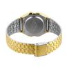 Casio LA680WEGA-1ER Standard Women's Quartz Digital Watch - Black Dial - Gold Stainless Steel Bracelet
