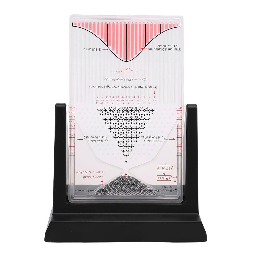 Probability Demonstrator Normal Distribution Model Probability Physics Teaching Aid with 2800 Metal Beads