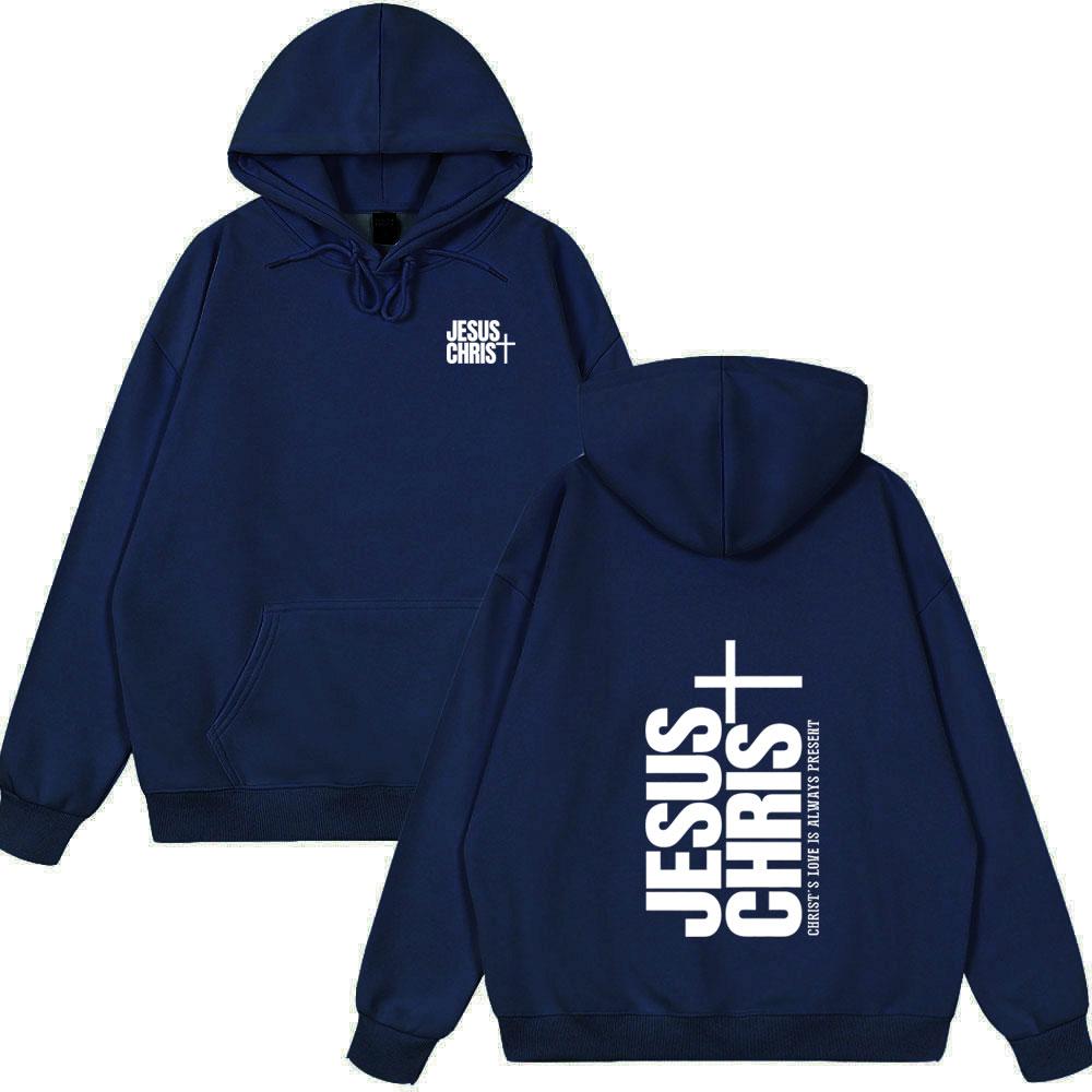 Jesus Christian Bible Verse Faith Hoodies Men Women Clothing Fashion Harajuku Sweatshirts Fleece Casual Long Sleeves Winter Tops
