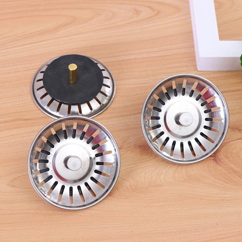 2Pcs Kitchen Sink Strainer Stopper Waste Plug Sink Filter Filtre Sink Strainer Filter Floor Drain Kitchen Tools