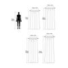 1pc Modern Terylene Waterproof Outdoor Curtain, Window Screen, Sheer Curtains for Terrace Balcony Showcase, Summer Curtains