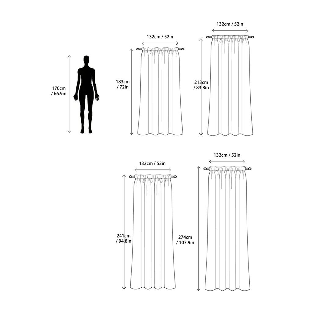 1pc Modern Terylene Waterproof Outdoor Curtain, Window Screen, Sheer Curtains for Terrace Balcony Showcase, Summer Curtains