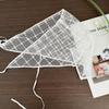 Fashion Lace Hair Scarf Wraps Women Retro White Lace Floral Triangle Headscarf Hat Travel Photo Headband Hair Accessories