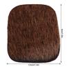 5pcs Archery Arrow Rest Adhesive Silent Bow Stick Plate Cowhide Outdoor Shooting AccessoriesBrown