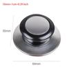 6Pcs Heat Resistant Pot Pan Lid Knob Kitchen Cookware Stainless Steel Handle