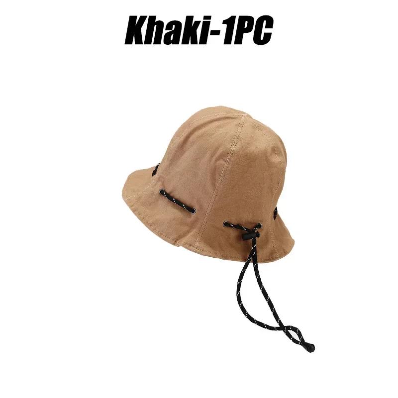 

Reversible 2-in-1 Fisherman Hat with Drawstring Closure Packable Foldable UPF Sun Protection, Versatile Travel Summer Bucket Hat