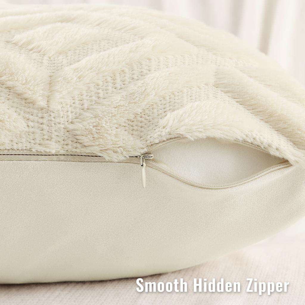 Throw Covers New Hapihappy Pillow 45x45 Set Of 2 Decorative Soft Plush Pillow Case 30x50 Pillow Covers For Bed Sofa Living Room