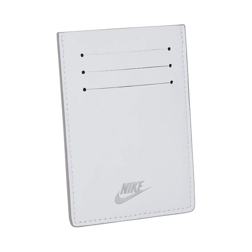 Nike Leather Card Holder Regular Unisex Silver HQ6914-013