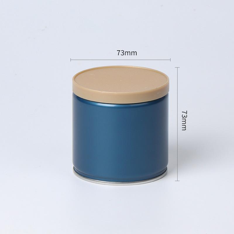 

1 шт. Портативная маленькая коробка для упаковки чая, Мини пустая жестяная банка для чая, Винтажные контейнеры из жести, Банка для запечатывания чая, Влагостойкая