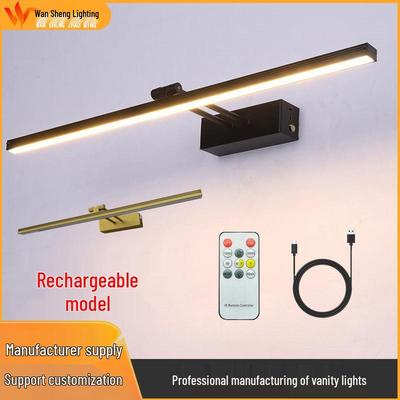 Wireless Mirror and Wall Light for Bedside & Bathroom - Ideal for Makeup, Dressing, and Bathing